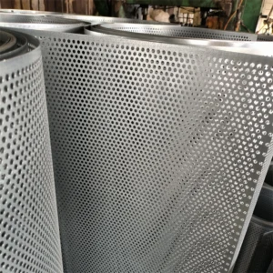 0.5mm Corrugated Stainless Galvanized Perforated Metal Mesh Sheet Cold Rolled Perforated Sheet
