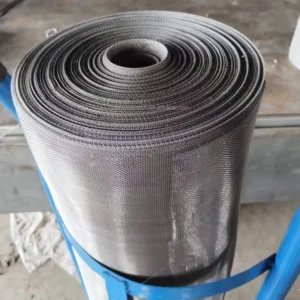 1*30m Dustproof Aluminium Alloy Woven Wire Mesh Rolls