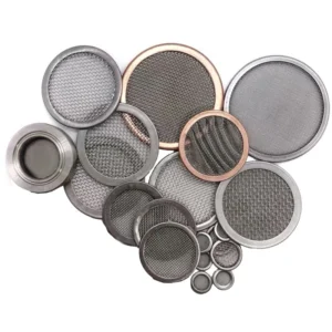 1-3500 Mesh High Precision Stainless Steel Wire Mesh Round Filter Screen Disc
