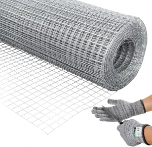 1/4 Inch 1/2 Inch Hot Galvanized Welded Iron Wire Mesh for Fencing