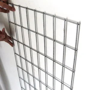 1 Inch Metal Galvanized Welded Iron Wire Mesh Grid Fence Panels