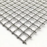 10*10 MM Stainless Steel Crimped Woven Wire Mesh SS Heavy Screen Mesh