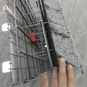 100mm-300mm Thickness 3D Steel Lattice Mesh Composite Concrete Wall Formwork Mesh