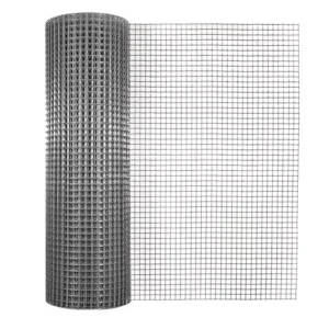 12 Gauge 2×2 1/4 Inch Steel Wire Cloth Hot Dipped Galvanized Welded Mesh Roll for Garden Fence Iron Wire Mesh