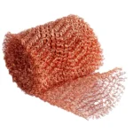 12.7cm Red Pure Copper Knitted Wire Mesh for Distillation