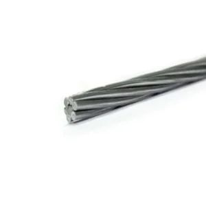 1×7 Strand Zinc Coated 7/10SWG 7×3.25 Mm Galvanized Steel Wire Strand Guy Wire