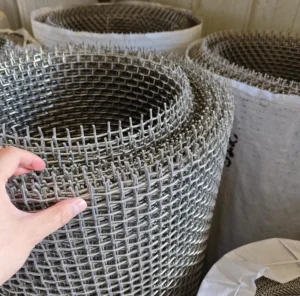 2 Mesh 304 316L Stainless Steel Woven Wire Mesh