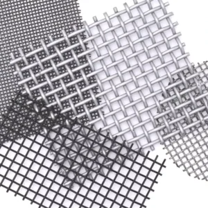 201 304 316 430 Stainless Steel Square Woven Wire Mesh With Welding & Bending For Filters Application