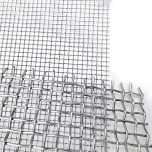 201 304 316 430 Stainless Steel Wire Mesh 6 12 Mesh Plain Weave Crimped Woven BBQ Roast Screen Application Custom Cutting
