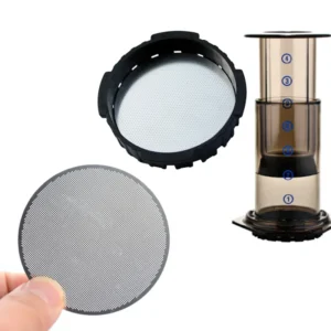 2pcs set Coffee Maker Filter Stainless Steel Mesh Filter Metal Filter Coffee Maker Coffee Accessories
