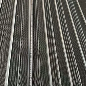 3.4 Rib Lath Sheets 96″ X 27″ G60 Galvanized Expanded Steel Customized Rib Lath Sheet for Ceilings Minimize Plaster Cracking