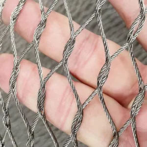 304 316 High Strength Stainless Steel Cable Wire Rope Mesh Net Made in China