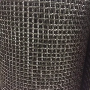 304 316 Stainless Steel Crimped Plain Weave Square Woven Wire Mesh with Bending Cutting Services