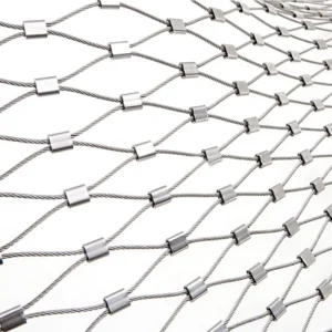 304 316 Stainless Steel Rope Mesh Wire Rope Mesh Wire Rope Mesh Net