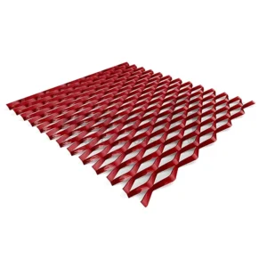 304 316 Stainless Steel Stretched Wire Mesh Decorative Metal Chain Link Mesh for Building Facade Ceiling Woven Welding