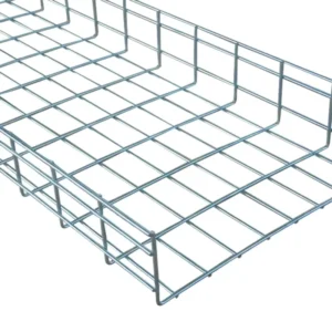 304/316 Stainless Steel Welded Wire Mesh Cable Tray Corrosion Resistance 60-Piece Capacity 250kg Load for Industrial Cable