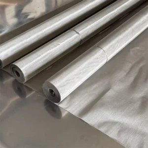 304 316 Stainless Steel Wire Mesh Plain Weave Woven Netting Wire Cloth for Filters Custom Cutting Bending Processing Services
