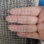 304 Stainless Steel High Temperature Filter Woven Wire Mesh Plain Weave Bending Cutting Welding Custom Size Coiled Square Hole