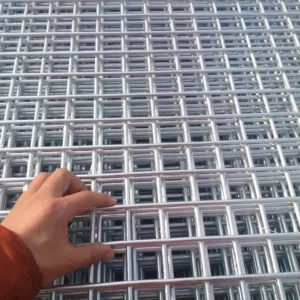 304 Stainless Steel Mesh Panel Customizable Corrosion Resistant Durable Precision Welding Plain Weave Style