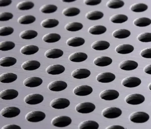 304 Stainless Steel Perforated Mesh Plate With Welding Cutting Services For Ventilation Decorative Screening