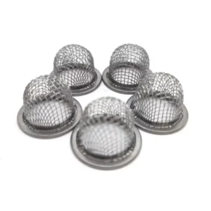304 Stainless Steel Round Disc Metal Woven Wire Mesh Screen Vents Wire Mesh Filter Gasket