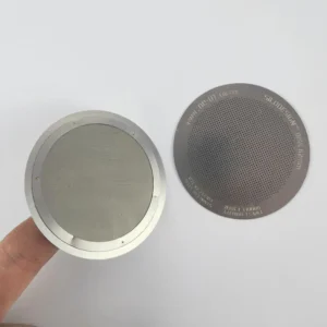 304 Stainless Steel Wire Mesh Range Hood Filter 40 Mesh Sieve 316L Sintered Metal Filter Disc Round Plate