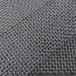 304 Stainless Steel Woven Plain Weave Corrugated Crimped Wire Mesh with Cutting and Bending Services