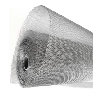 304 Stainless Steel Woven Wire Mesh 0.5mm Wire Diameter 30m Per Roll Durable Waterproof UV Resistant Eco Friendly Fencing Mesh