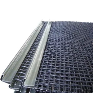 316 Stainless Steel Woven Crimped Wire Mesh for Vibrating Screen Coal Mine Use with Cutting Welding Bending Services