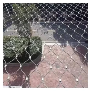 316 Stainless Steel Woven Wire Rope Mesh for Marine Coastal Corrosive Environments Durable Corrosion resistant Mesh