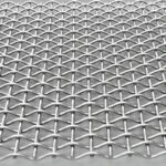 321 Material Flat Top Wire Mesh 4mm Hole Stainless Steel Crimped Wire Mesh for Fence 321 Material Flat Top Wire Mesh 4mm Hole Stainless Steel Crimped Wire Mesh for Fence