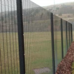 358 Anti Climb Perimeter Security Fence Galvanized Steel Anti Climb Mesh for Prison Airport