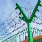 358 Security Fence Concertina Wire Y Post Support Galvanized Anti-Climb 3D Modeling V Mesh 8ft Height for Critical Houses 358 Security Fence Concertina Wire Y Post Support Galvanized Anti-Climb 3D Modeling V Mesh 8ft Height for Critical Houses