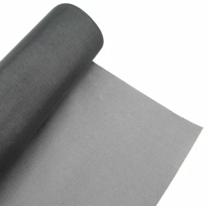 36”x100ft Black Transparent Vinyl Coated Fiberglass Door Window Screen Mesh