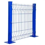 3D Curved Steel Welded Wire Mesh Security Fence Panels Anti Climb Rodent Proof Eco Friendly Hot Dipped Galvanized 7ft Height