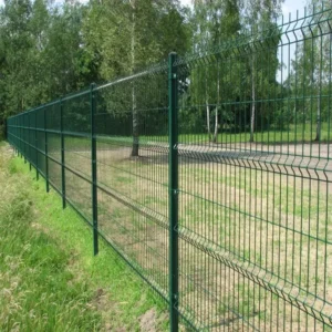 3D Fence Galvanized Panel Curved Wire Mesh Panels Bending Garden Security Welded Mesh Metal Fence