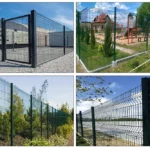3D Mesh Fence Panel High Strength Anti Climb Security Fence