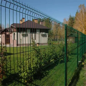 3D Panel Triangle Bend Rigid Steel Wire Mesh Fence for Outdoor Garden and Home Fencing