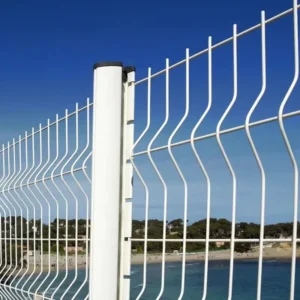 3D Wire Mesh Fence Trellis Galvanized Steel Anti-Corrosion Durable 6 Feet Construction Site Garden for Plant Field