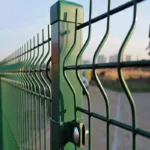 3d Fence Metal Security Welded Wire Mesh Curved Outdoor Fence Panel Sports Farm Park Eco Friendly