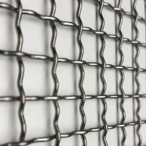 3×3 Stainless Steel Crimped Wire Mesh 304 316 Net Woven Plain Weave
