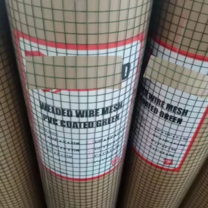 4 ft X 50 ft Green Pvc Coated Welded Wire Pvc Coated Wire Mesh
