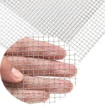 5 Mesh 304 Stainless Steel Woven Wire Mesh Screen 8×12 Inch Silver Sturdy Metal Sheets Prevent Mice Rodents Black Wire Mesh