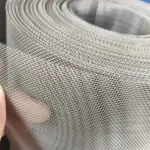 50 Mesh SS304/316 Grade Stainless Steel Wire Sieve Filter with Precision Micro Holes Made in China