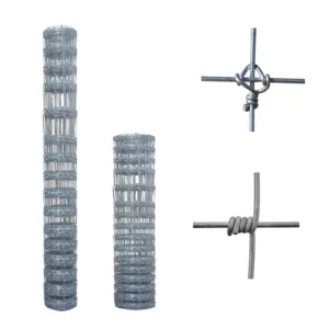 50M Hinge Joint Galvanised Garden Animal Fence Farm Wire Mesh