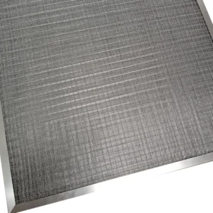 595*287*50 Dehumidifier Oil Mist Purifier Stainless Steel Filter With Stainless Steel Frame And Corrugated Filter Mesh