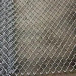 5ft 6ft 2m 3m Galvanized Diamond Hole Chain Link Fence Rabbit Chicken Fence Mesh Roll