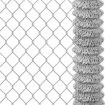 6 9 10 Gauge Cyclone Wire Fence Price 4ft 5ft 6ft 7ft 8ft 10ft Industry Galvanized Chain Link Fences for Sale