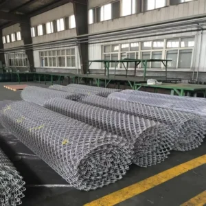 60*60mm Galvanized Chain Link Iron Wire Mesh