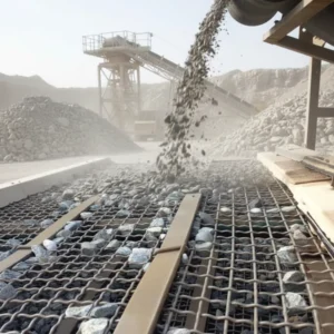 65Mn Filter Screen Steel Wire Mesh Cutting Woven Metal Mesh Vibrating Screen Mesh Providing Welding Services
